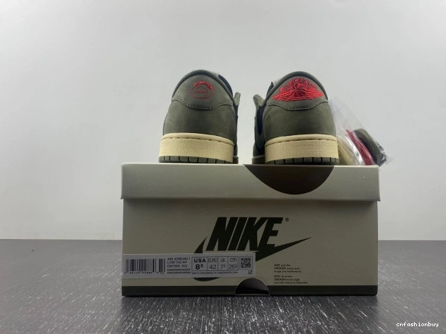 JORDAN OLIVE' OG 'BLACK SP X 1 DM7866-002 SCOTT LOW AIR TRAVIS 1031